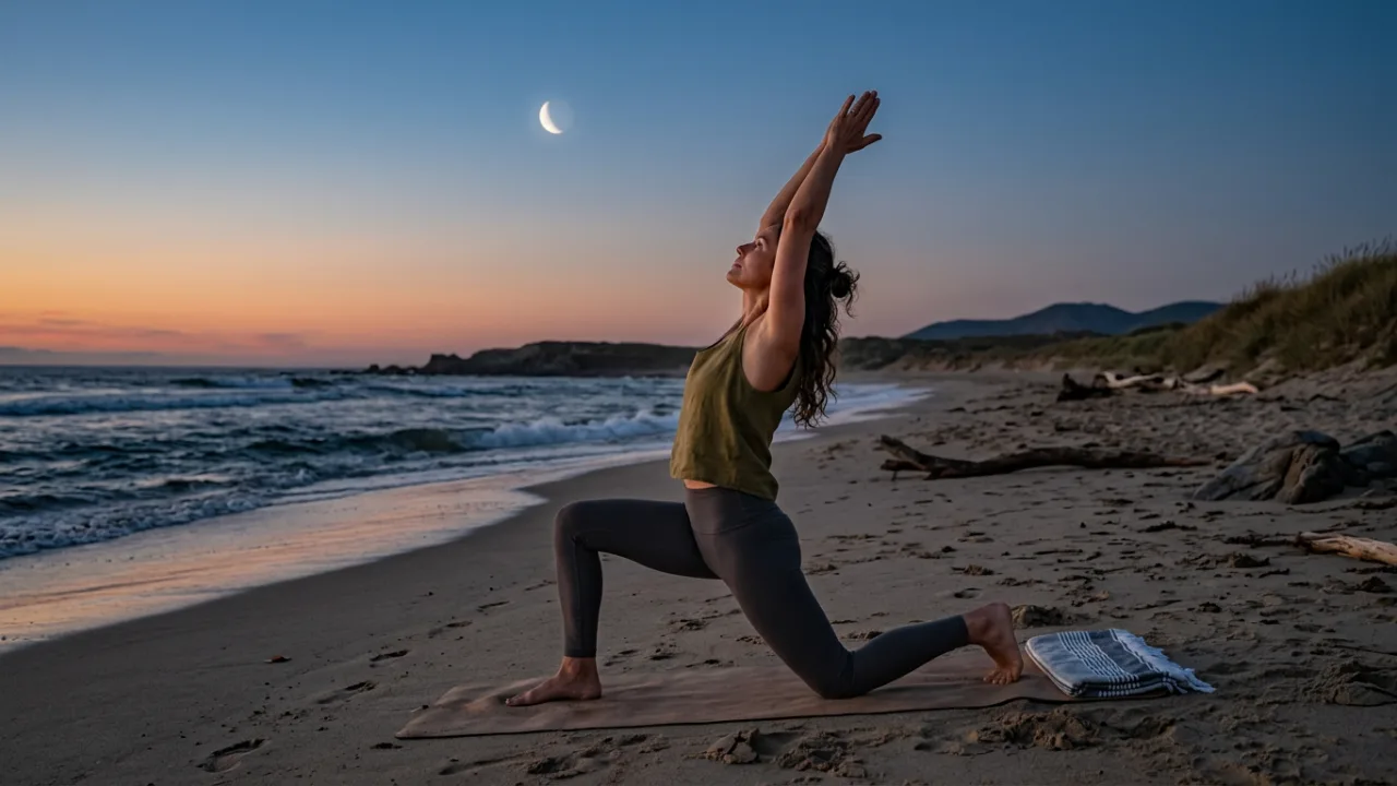 Moon yoga en situation